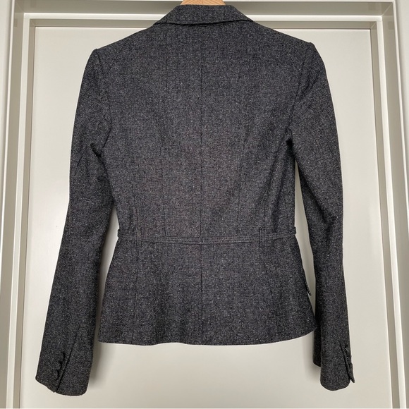 ✨y2k Suit🖤Australian Made💙Italian Wool Fabric🖤Tweed🖤Blazer & Pants - Picture 3 of 16